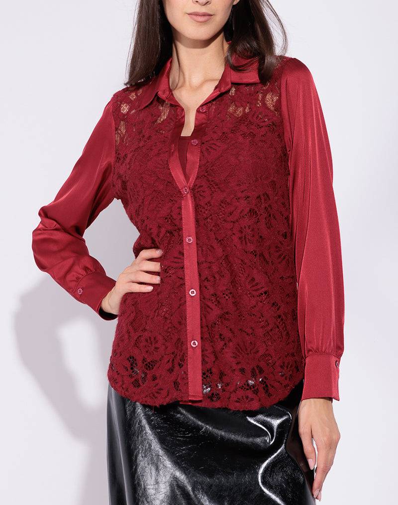 Risskio Leilani - Camicia in pizzo Qualità