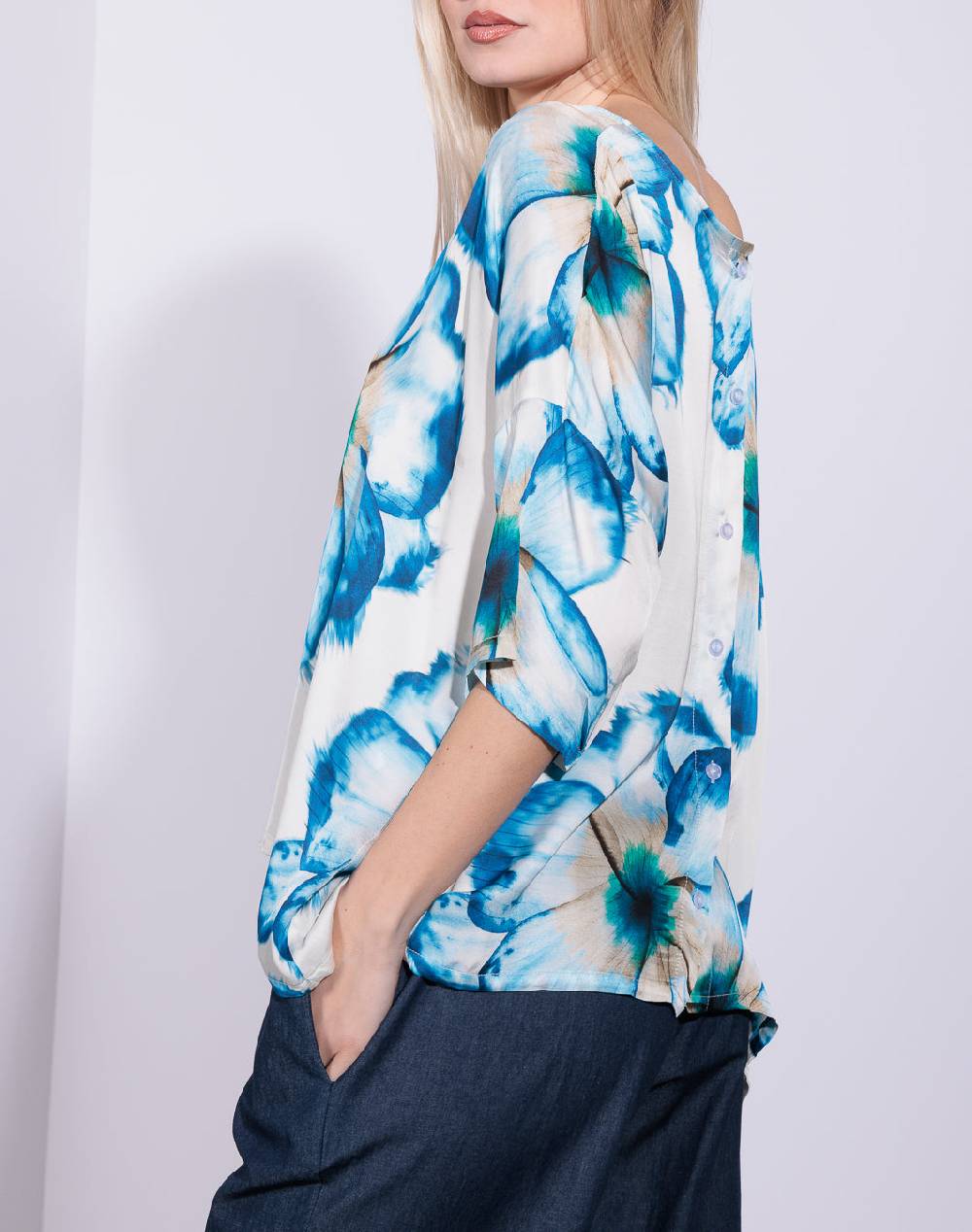 Risskio Faiza - Blusa in Viscosa Outlet