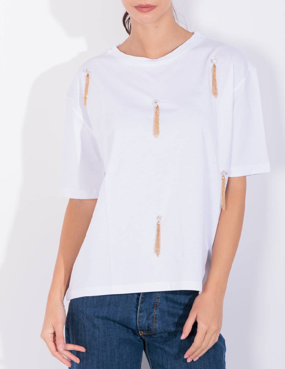 Risskio Mateo - T-shirt con charm Vendita