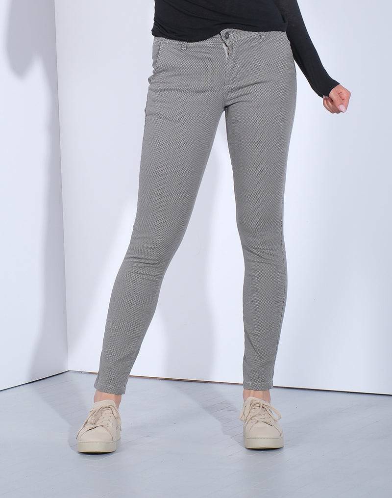 Risskio Mycro Winter Edition - Pantalone chino's microstampato Offerte