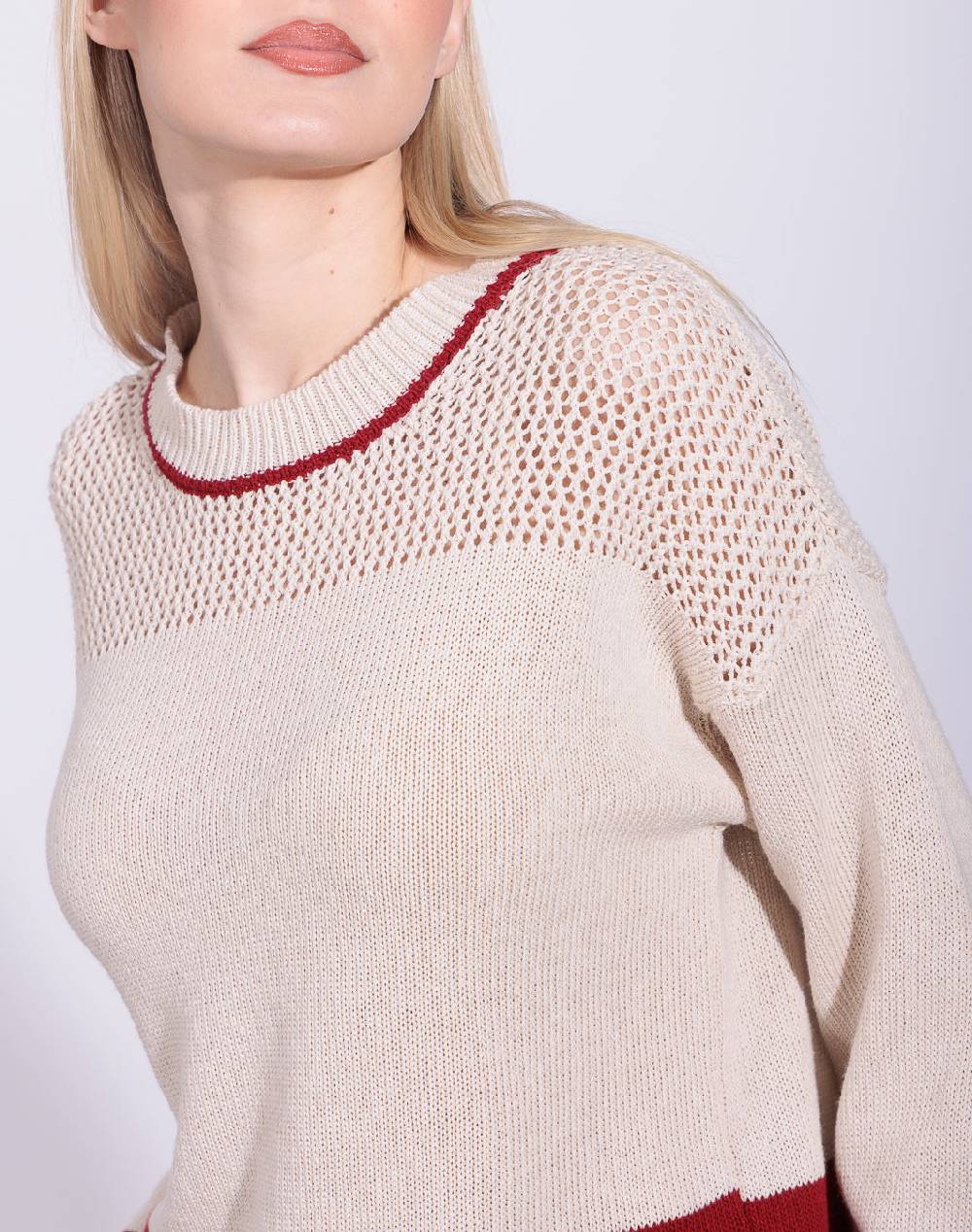 Risskio Mohan - Maglia a girocollo in filato Negozi Online