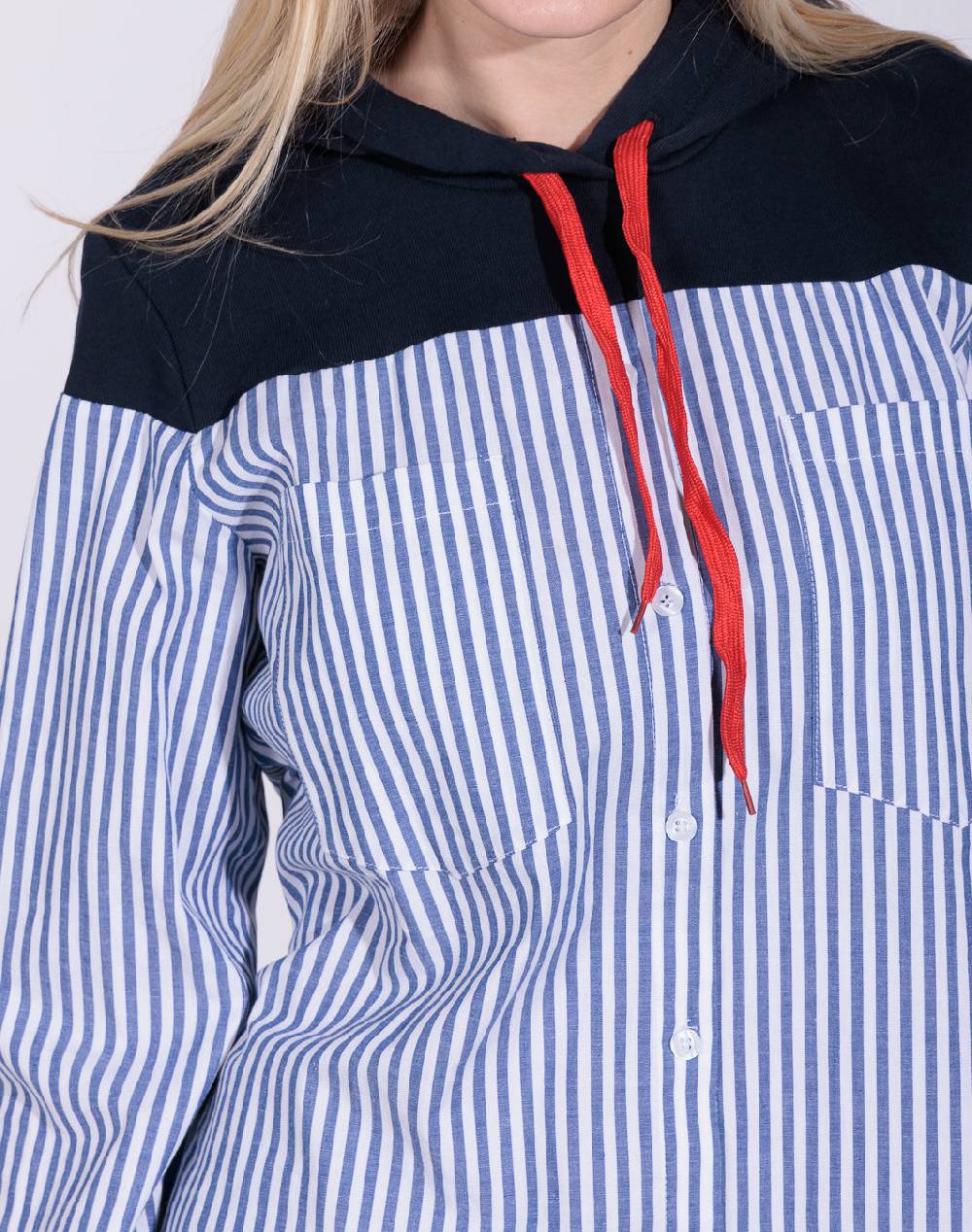Risskio Nour - Camicia con cappuccio Offerte