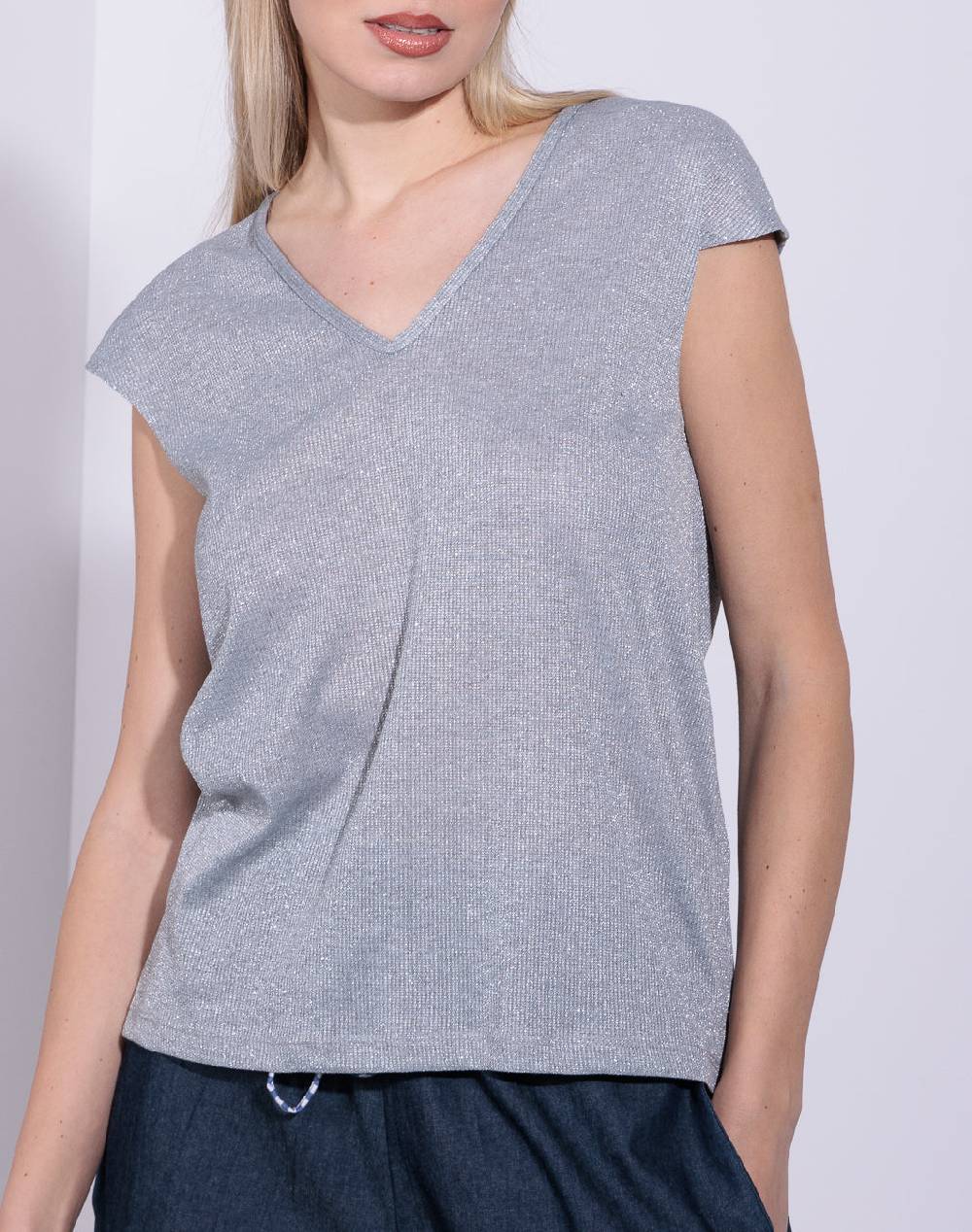 Risskio Nahla - Top effetto lurex Hotsell