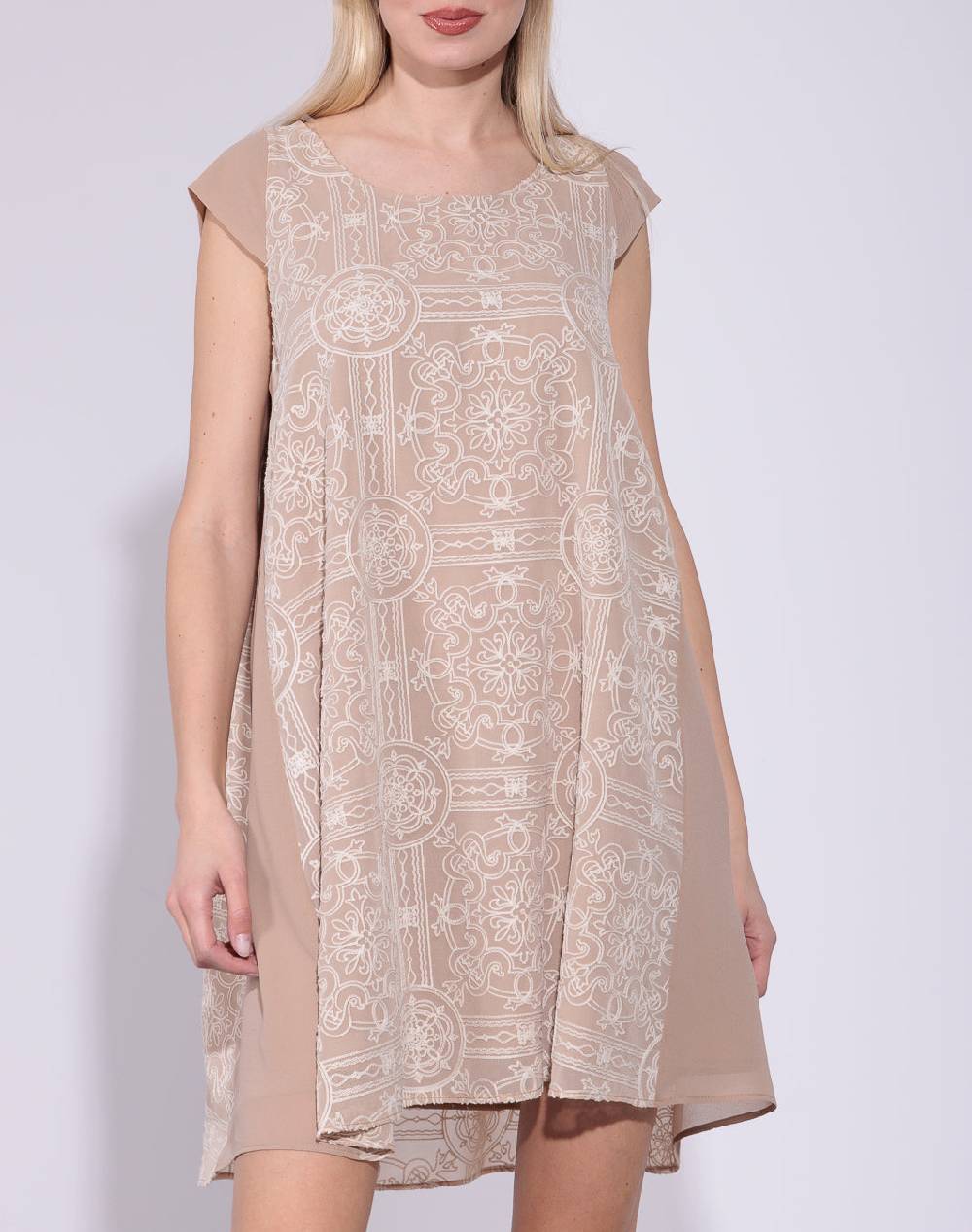 Risskio Nala - Abito in georgette ricamata Moda