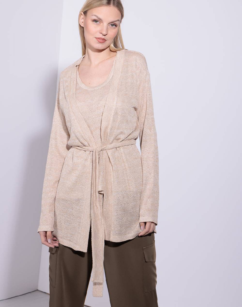 Risskio Idrissa - Cardigan lurex Soddisfazione Garantita