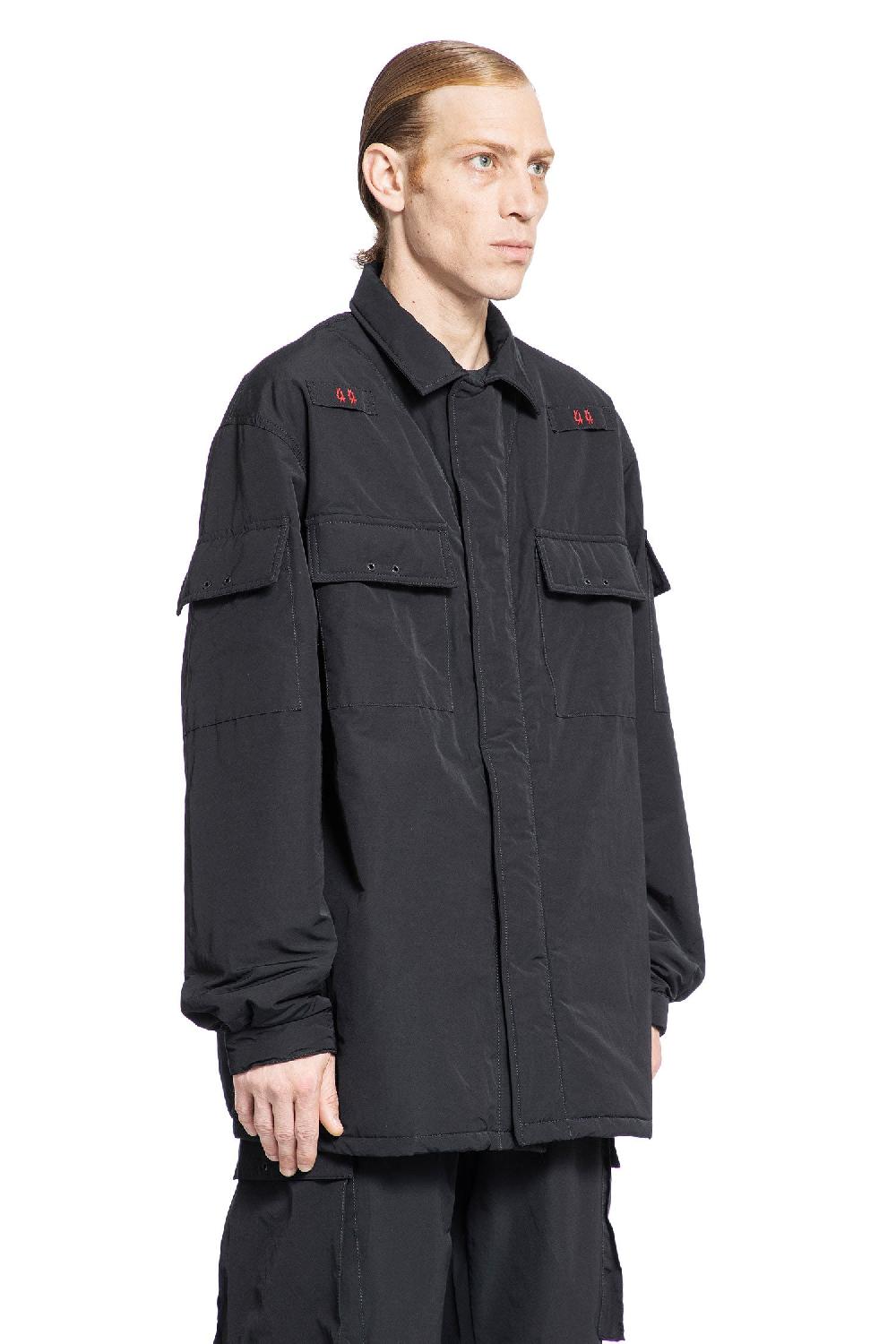 Antonioli 44 LABEL GROUP MAN BLACK JACKETS Novità