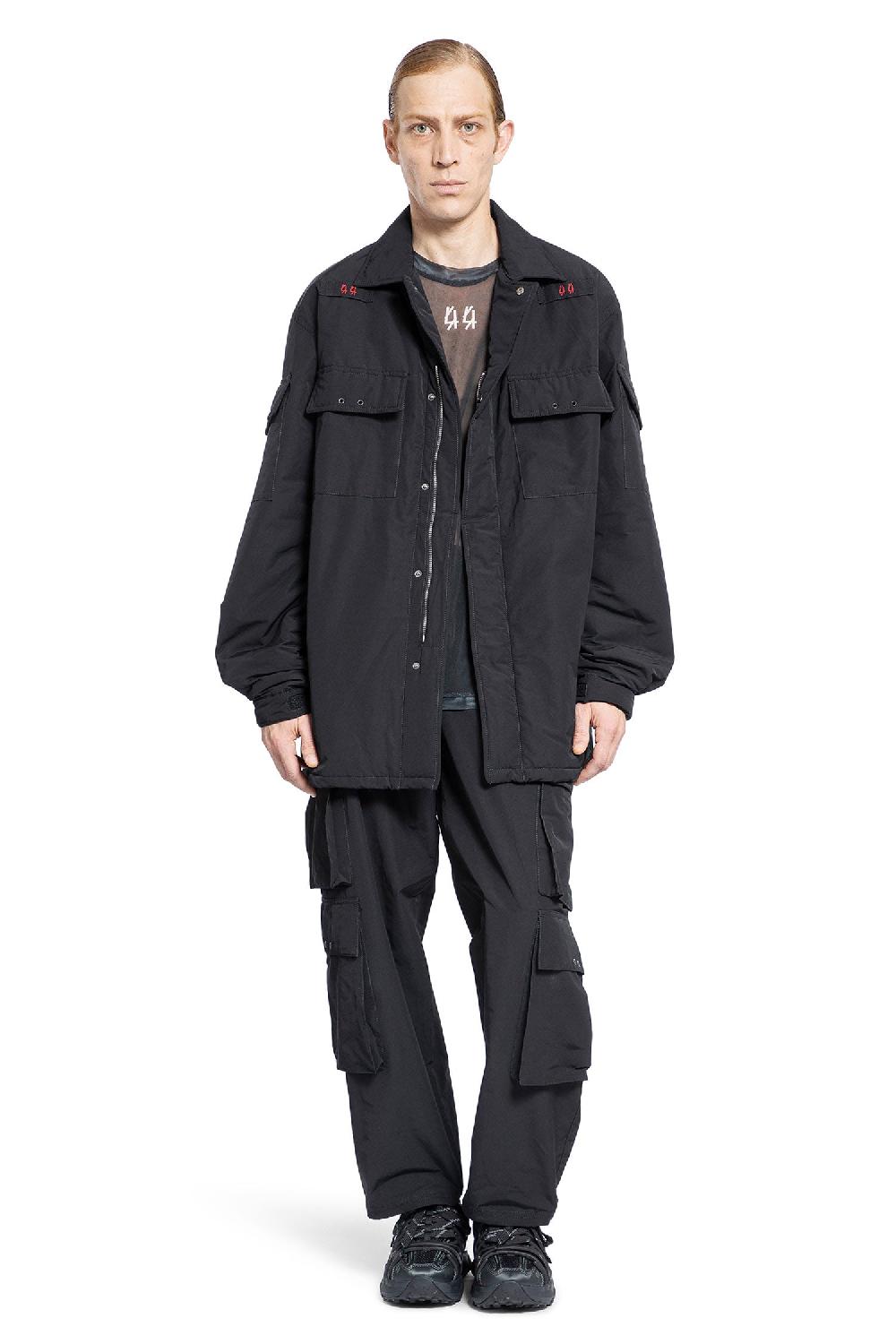 Antonioli 44 LABEL GROUP MAN BLACK JACKETS Novità