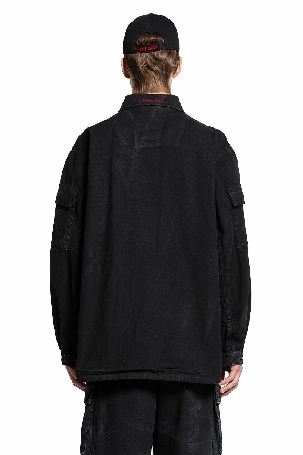 Antonioli 44 LABEL GROUP MAN BLACK JACKETS Presa