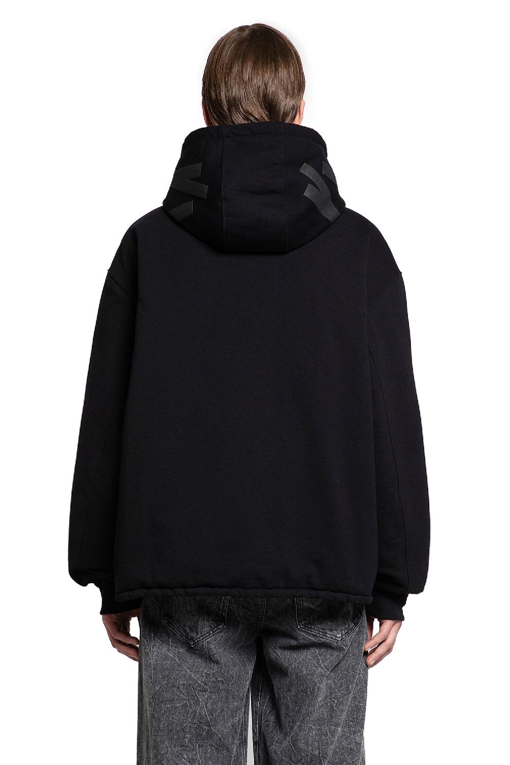Antonioli 44 LABEL GROUP MAN BLACK JACKETS Sconto