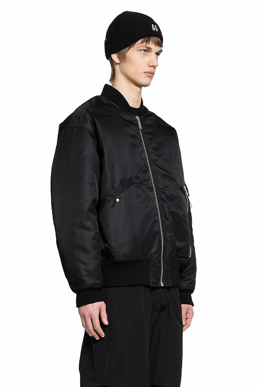 Antonioli 44 LABEL GROUP MAN BLACK JACKETS Offerta
