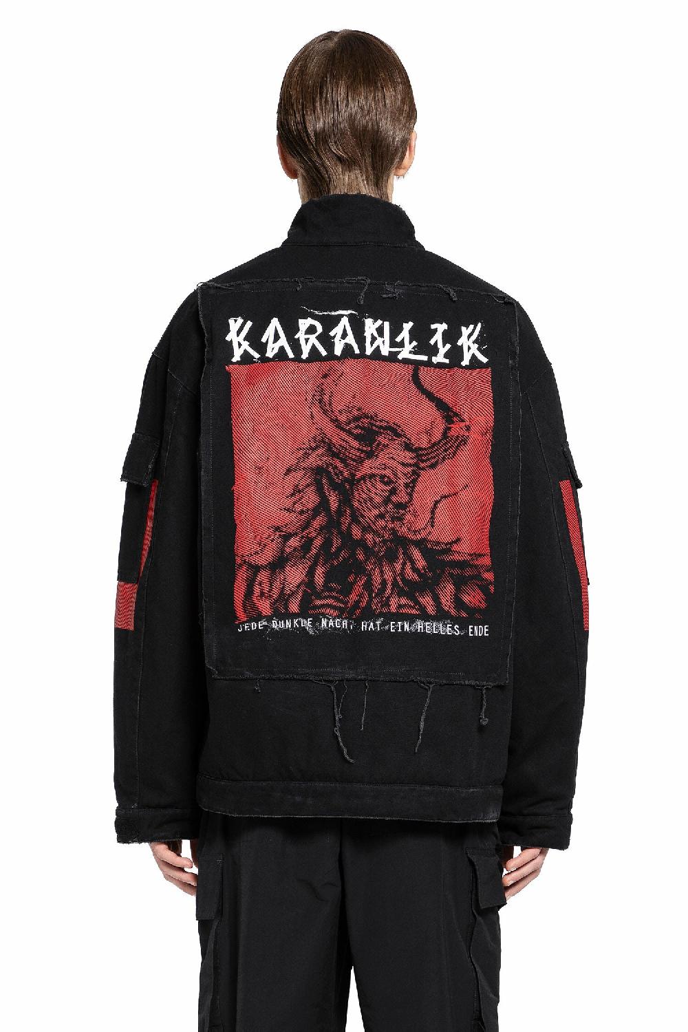 Antonioli 44 LABEL GROUP MAN BLACK JACKETS Economico