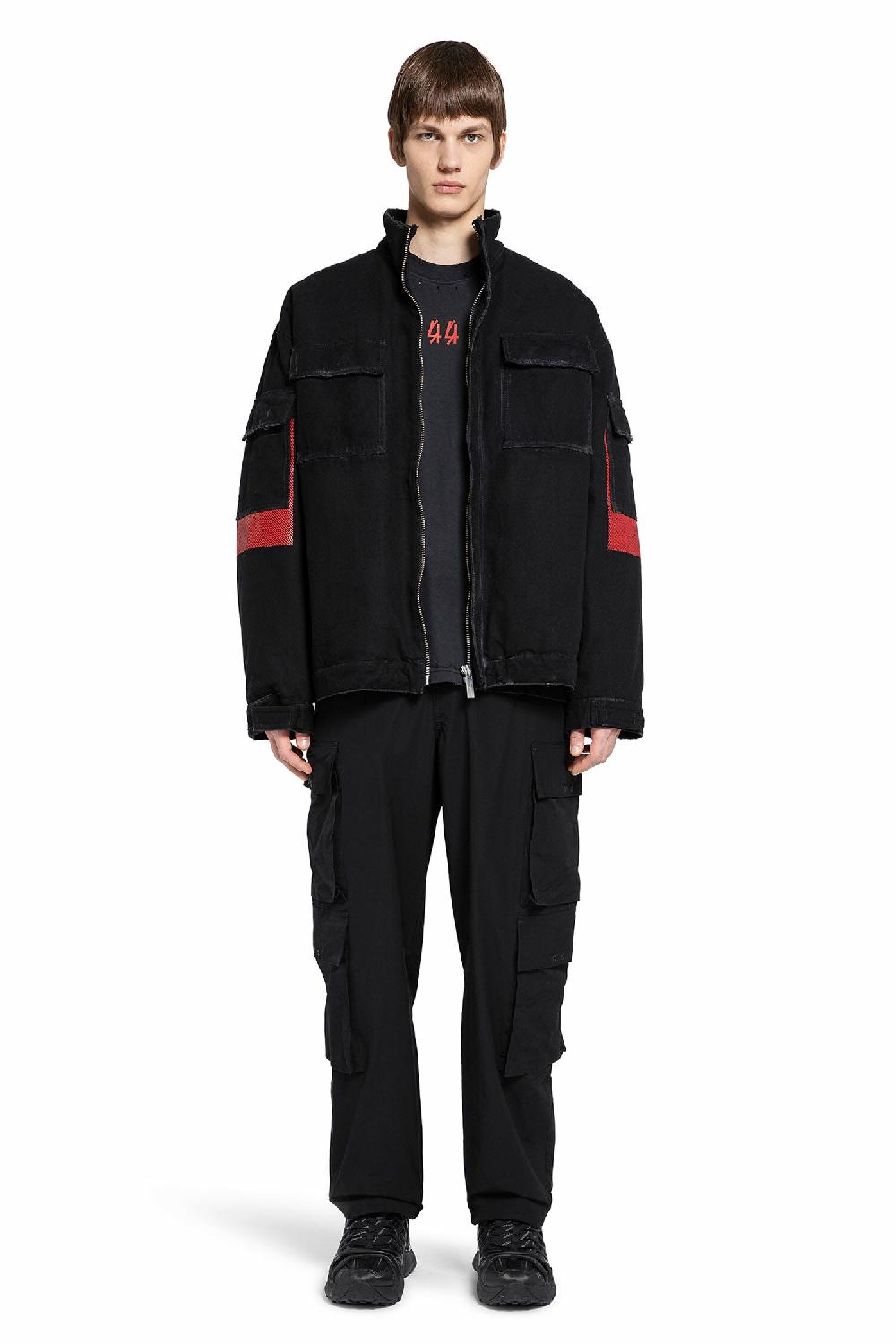 Antonioli 44 LABEL GROUP MAN BLACK JACKETS Economico