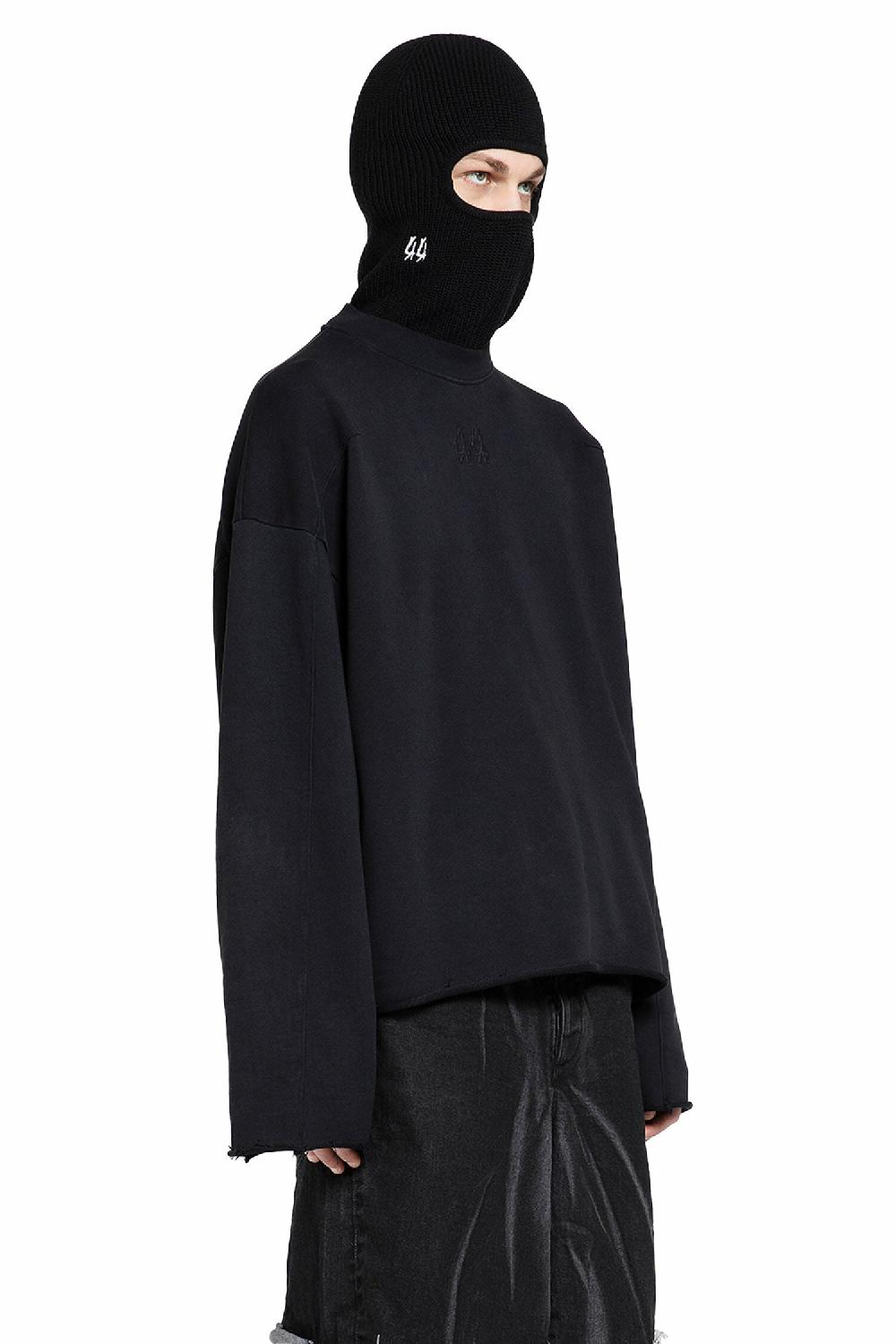 Antonioli 44 LABEL GROUP MAN BLACK KNITWEAR In Vendita