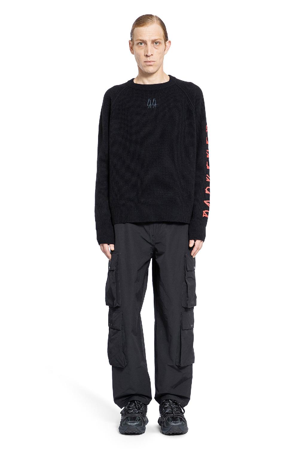 Antonioli 44 LABEL GROUP MAN BLACK KNITWEAR Saldi