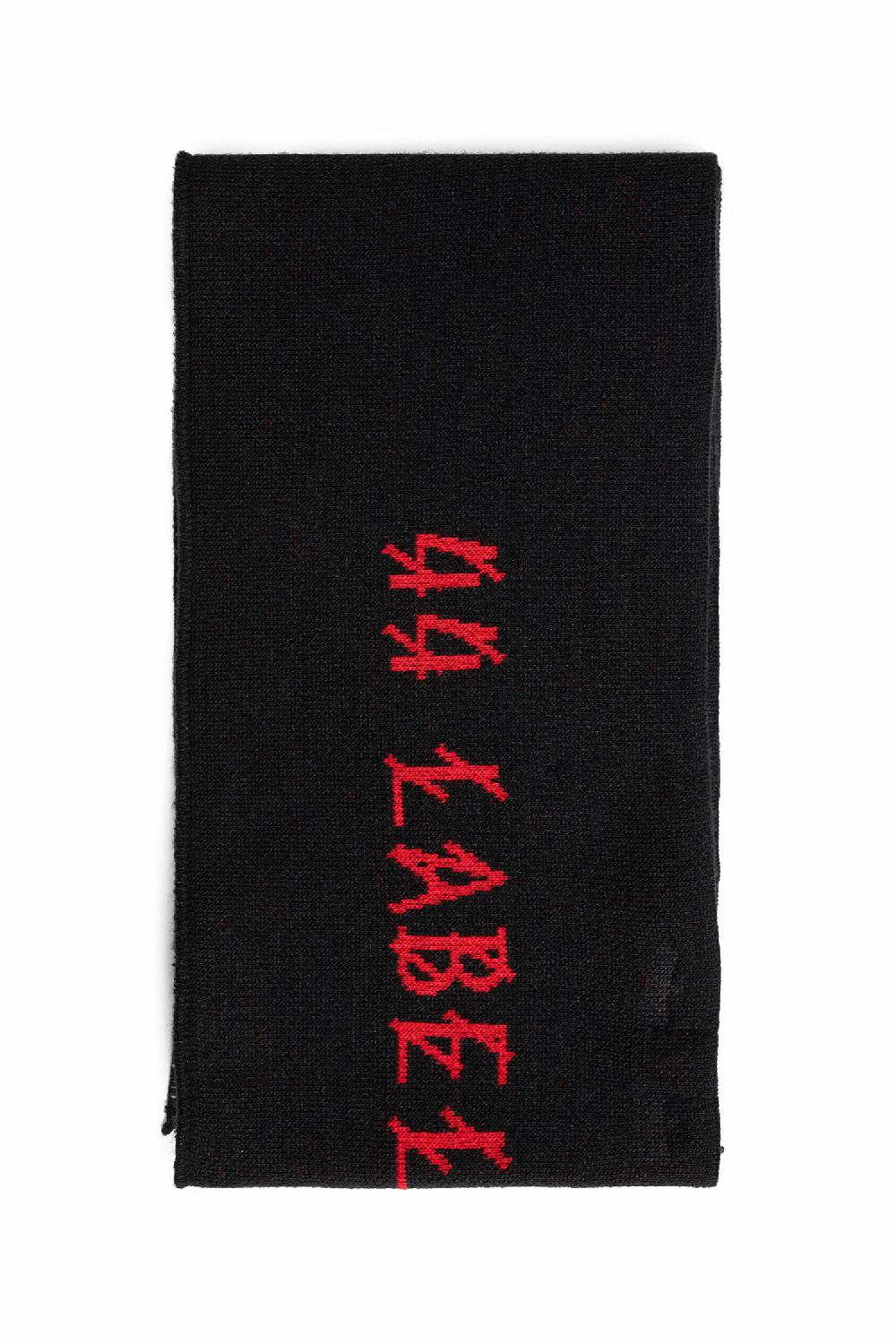 Antonioli 44 LABEL GROUP MAN BLACK SCARVES Offerte