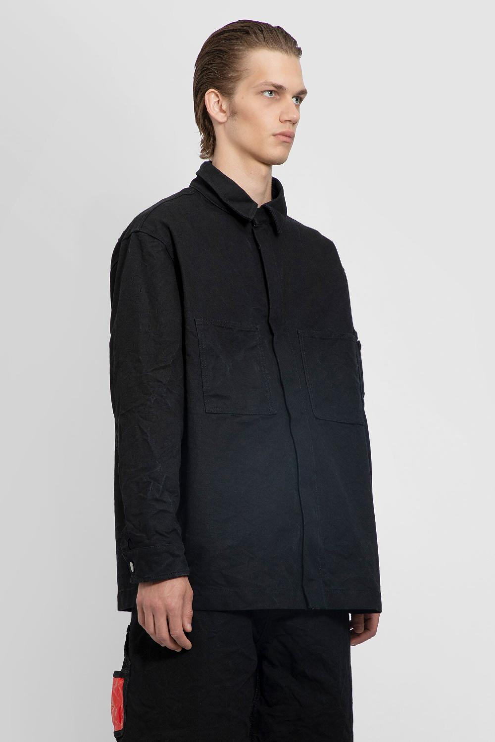 Antonioli 44 LABEL GROUP MAN BLACK SHIRTS Hotsell