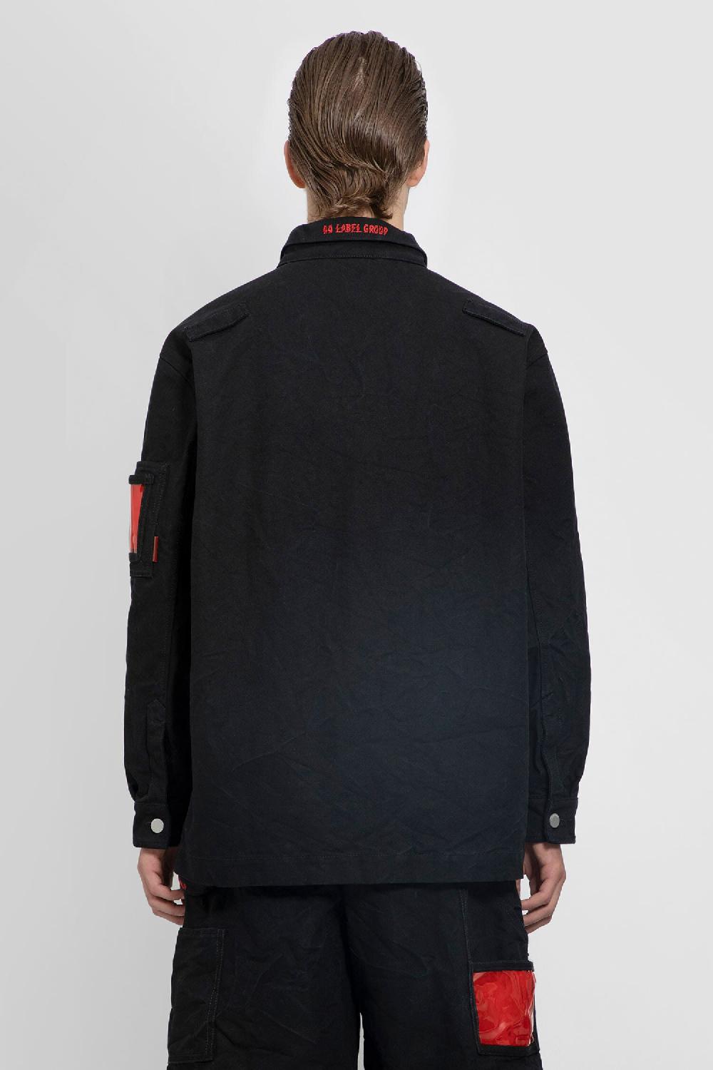 Antonioli 44 LABEL GROUP MAN BLACK SHIRTS Hotsell