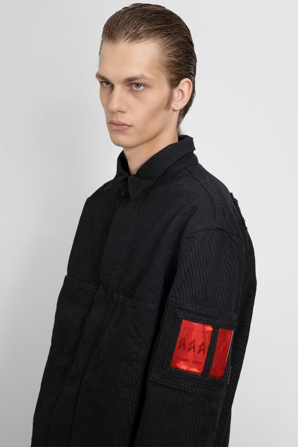 Antonioli 44 LABEL GROUP MAN BLACK SHIRTS Hotsell