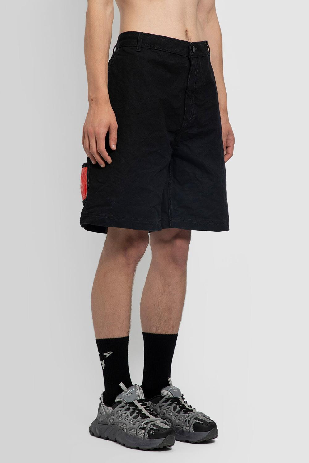 Antonioli 44 LABEL GROUP MAN BLACK SHORTS & SKIRTS Vendite Flash