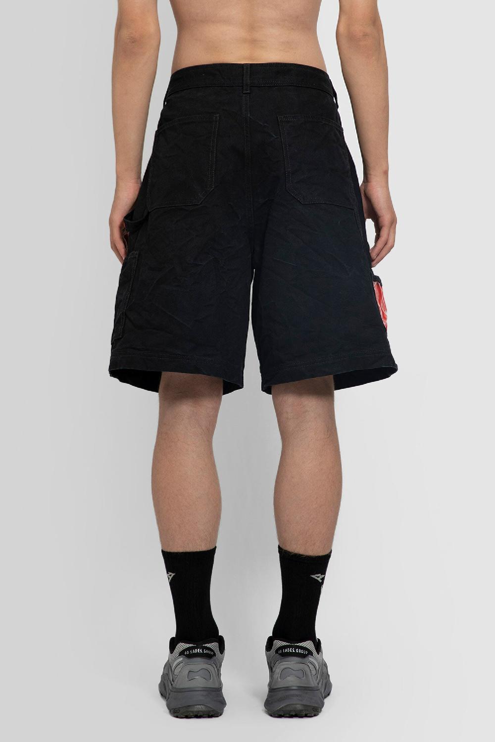 Antonioli 44 LABEL GROUP MAN BLACK SHORTS & SKIRTS Vendite Flash
