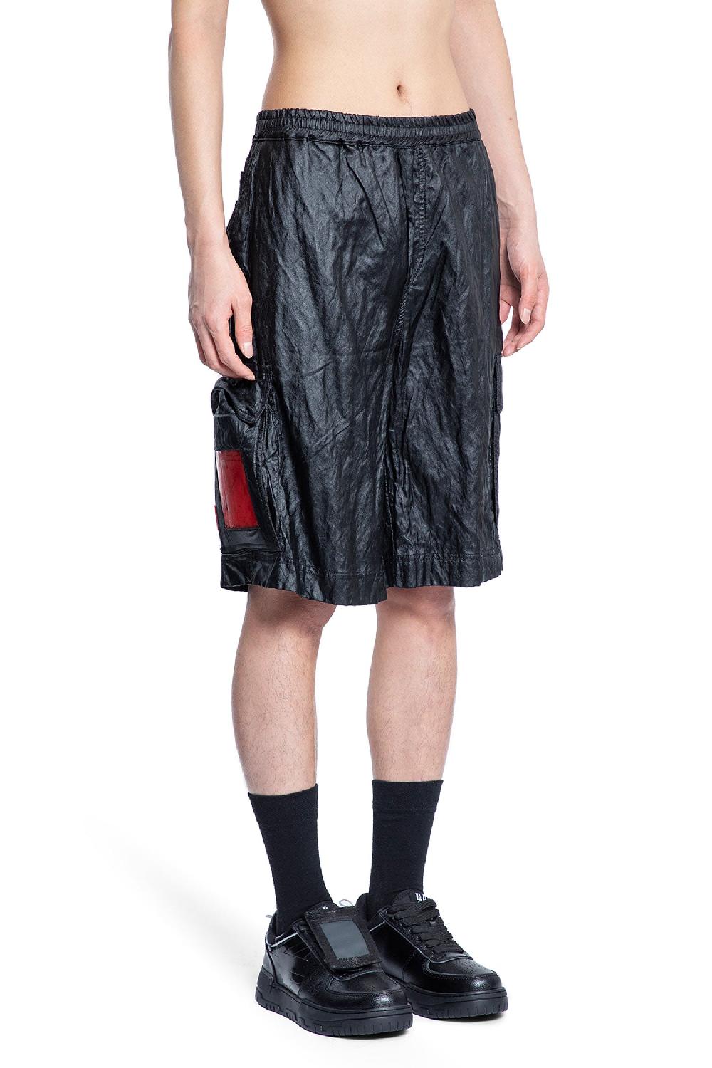 Antonioli 44 LABEL GROUP MAN BLACK SHORTS & SKIRTS Negozio