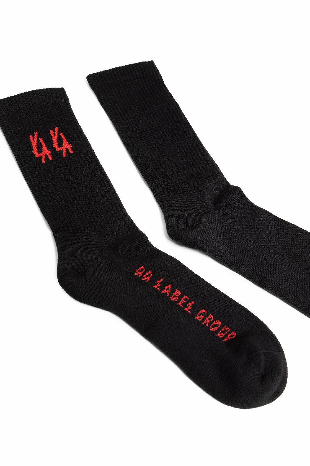 Antonioli 44 LABEL GROUP MAN BLACK SOCKS 2025