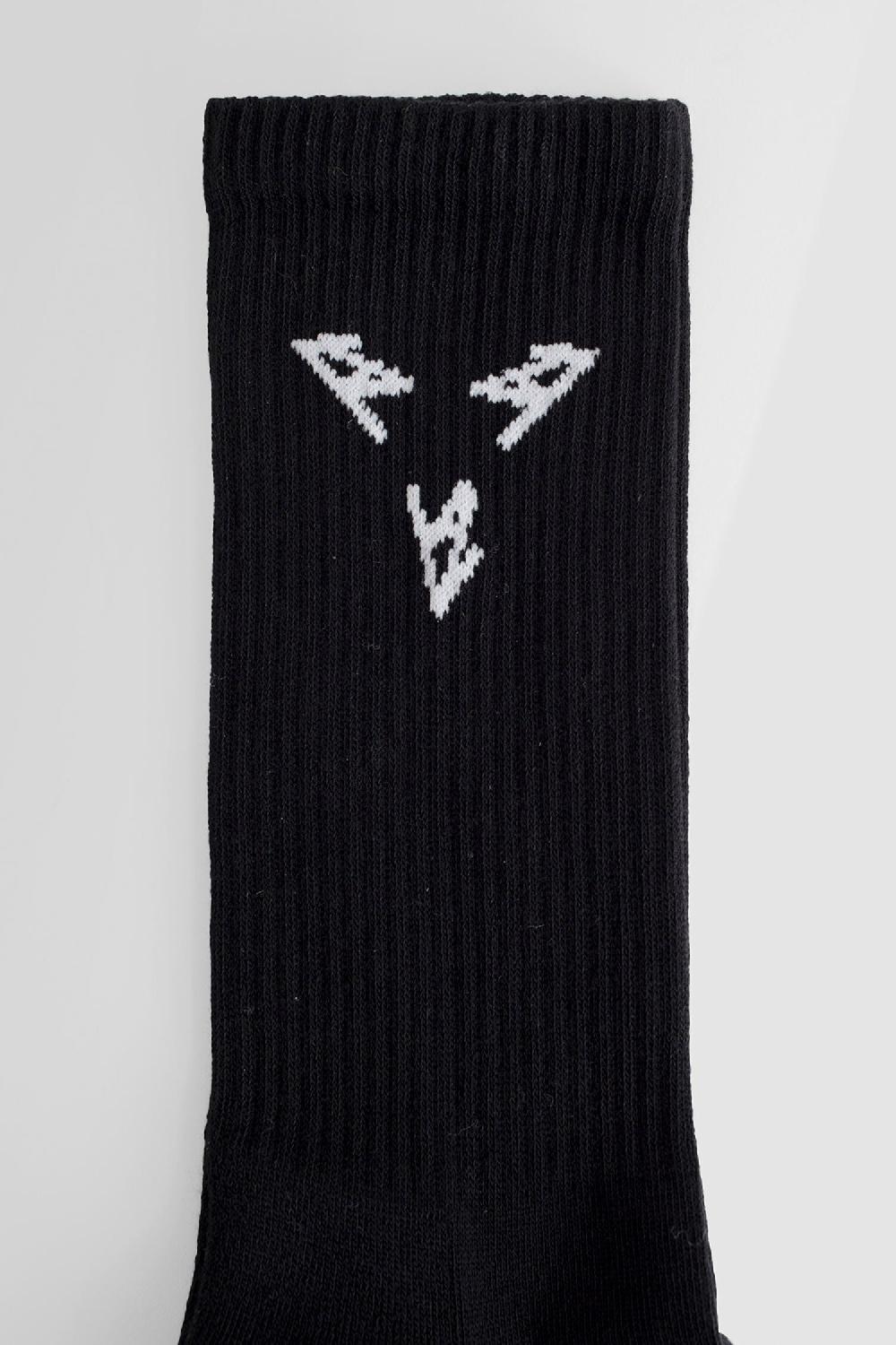 Antonioli 44 LABEL GROUP MAN BLACK SOCKS Italy