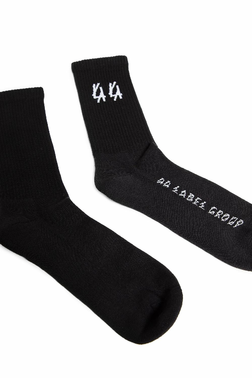 Antonioli 44 LABEL GROUP MAN BLACK SOCKS Italia