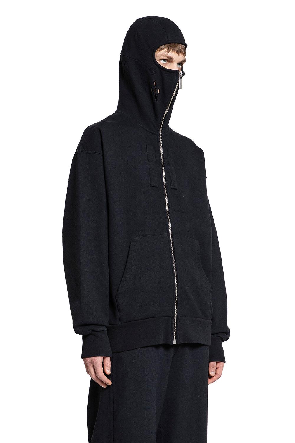 Antonioli 44 LABEL GROUP MAN BLACK SWEATSHIRTS In Linea