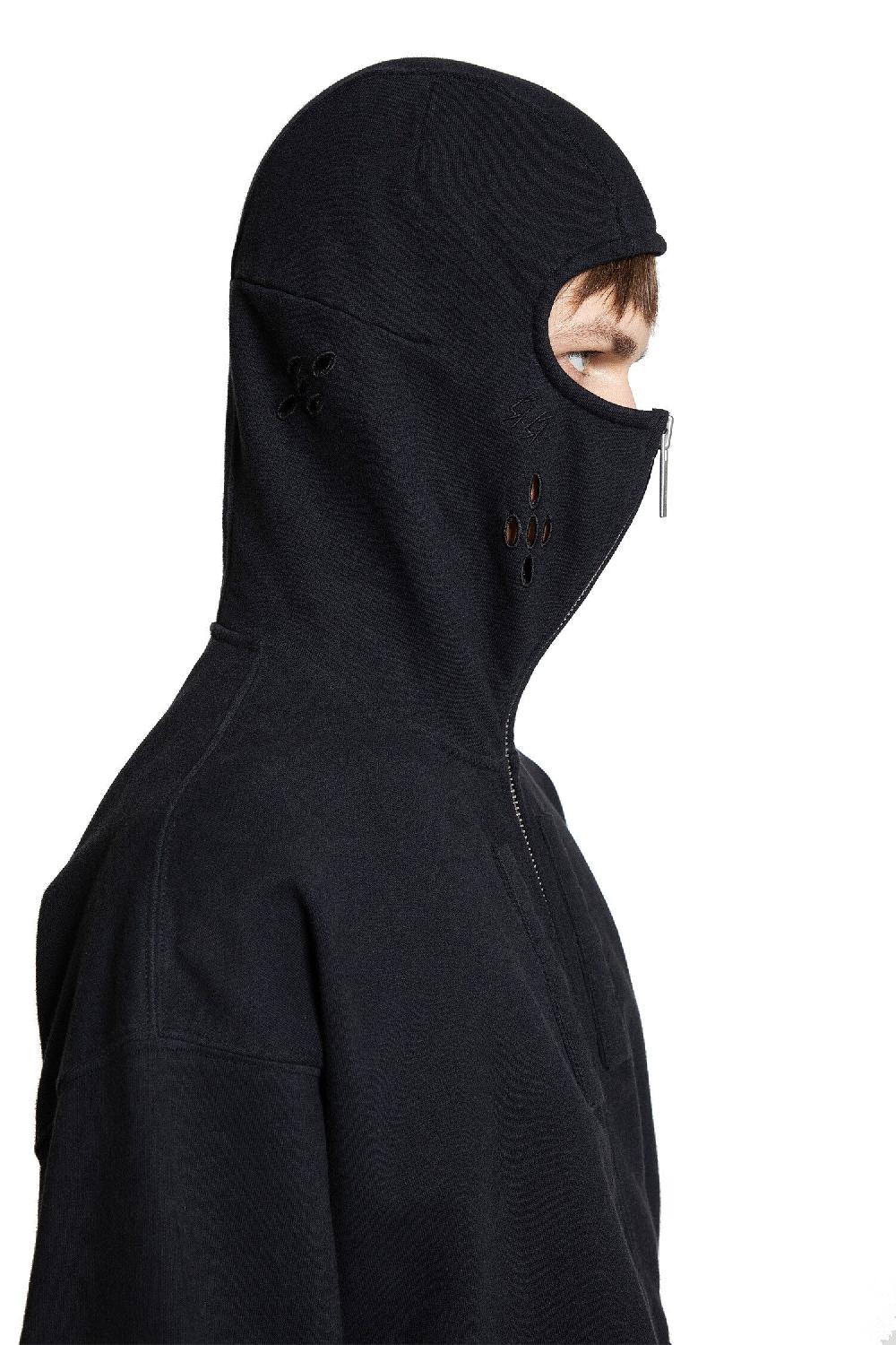 Antonioli 44 LABEL GROUP MAN BLACK SWEATSHIRTS In Linea