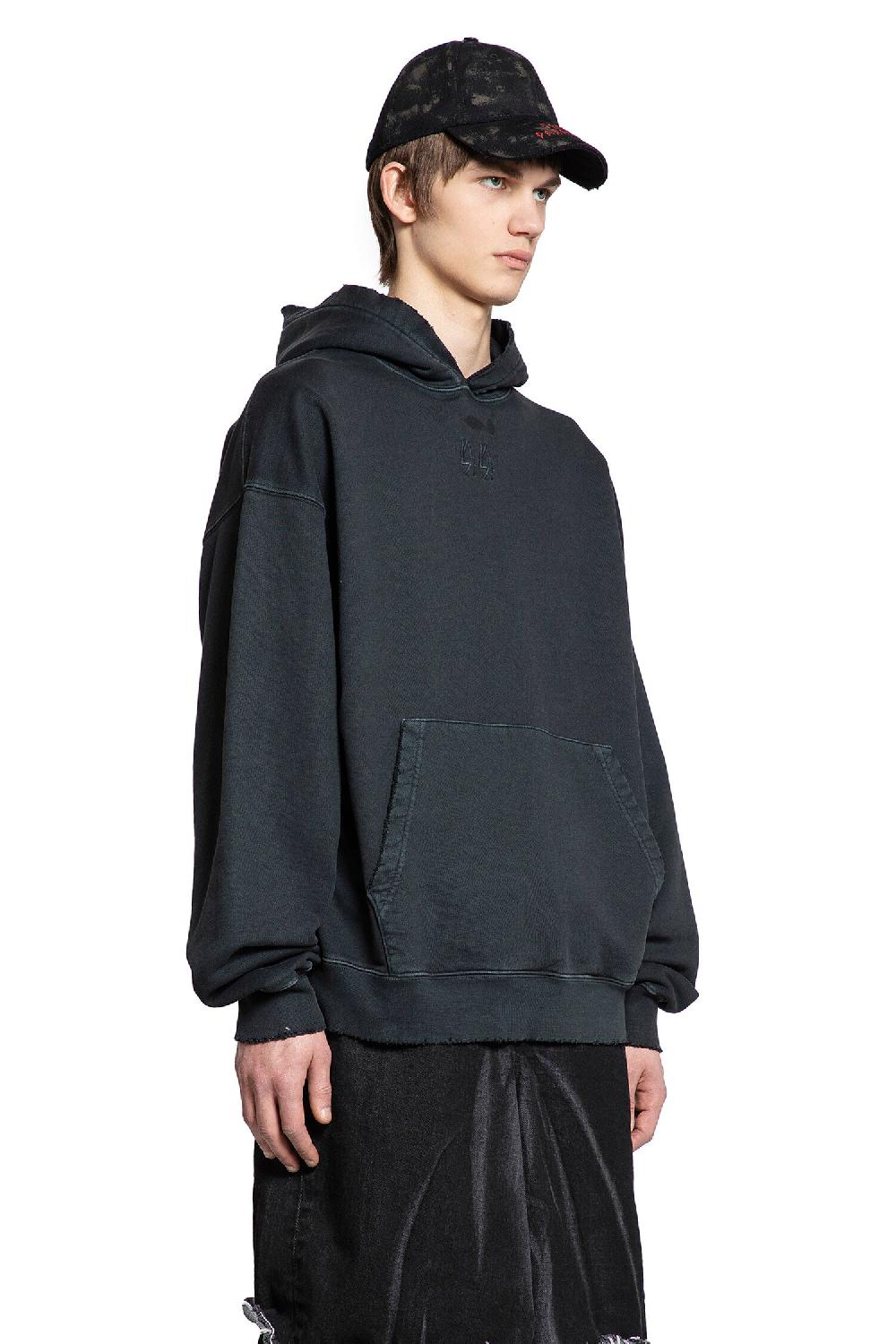 Antonioli 44 LABEL GROUP MAN BLACK SWEATSHIRTS Vendita