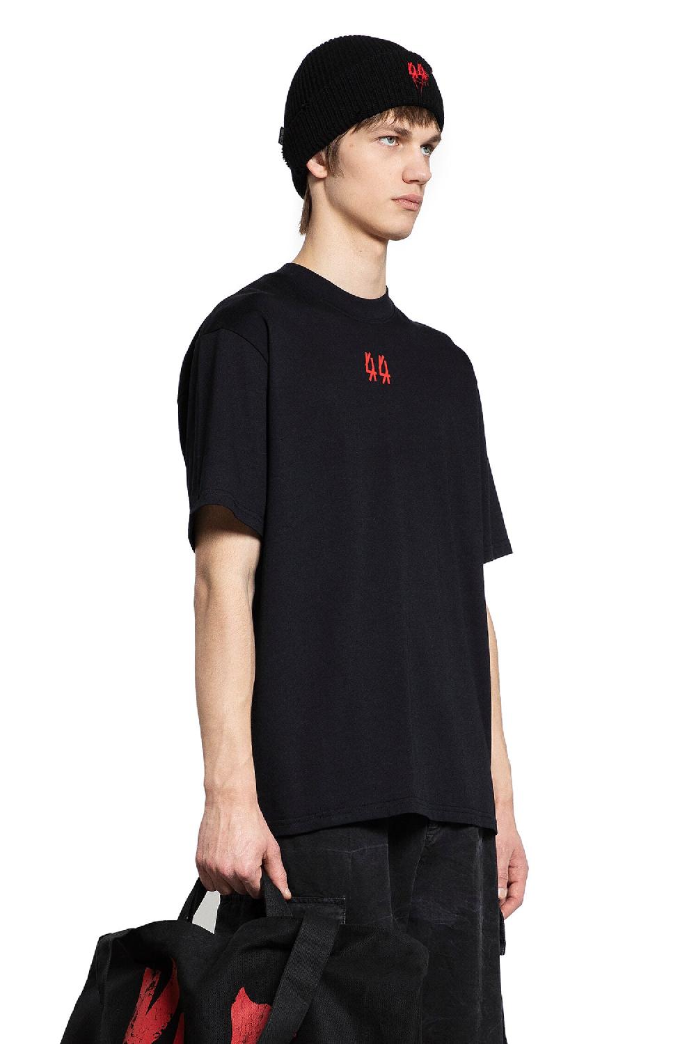 Antonioli 44 LABEL GROUP MAN BLACK T-SHIRTS & TANK TOPS Pezzi Unici