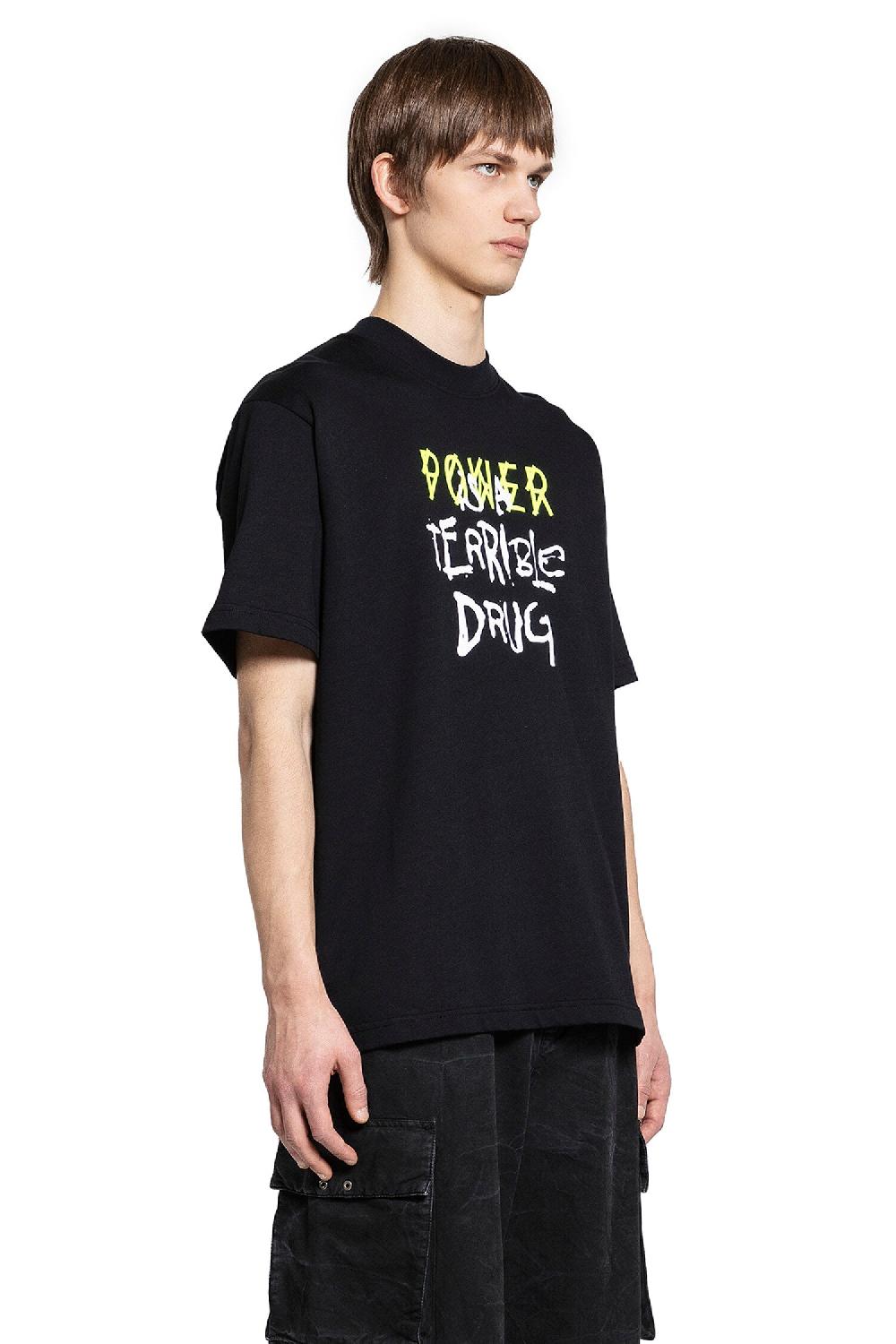 Antonioli 44 LABEL GROUP MAN BLACK T-SHIRTS & TANK TOPS Online Outlet