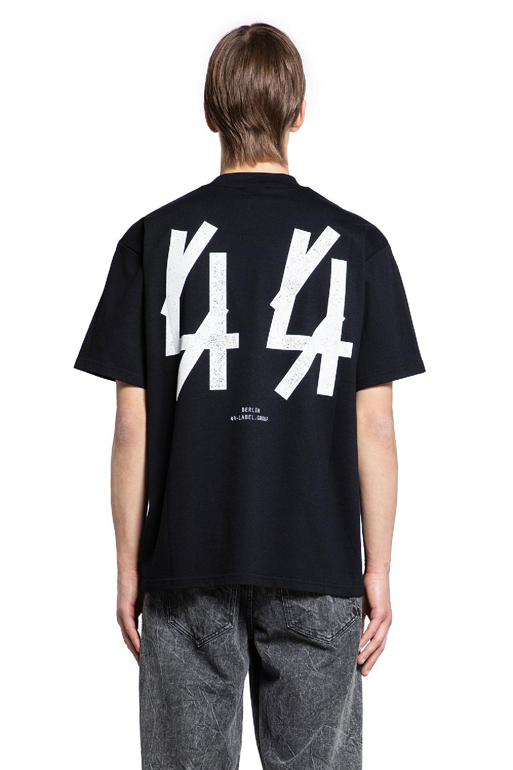 Antonioli 44 LABEL GROUP MAN BLACK T-SHIRTS & TANK TOPS Negozi Online