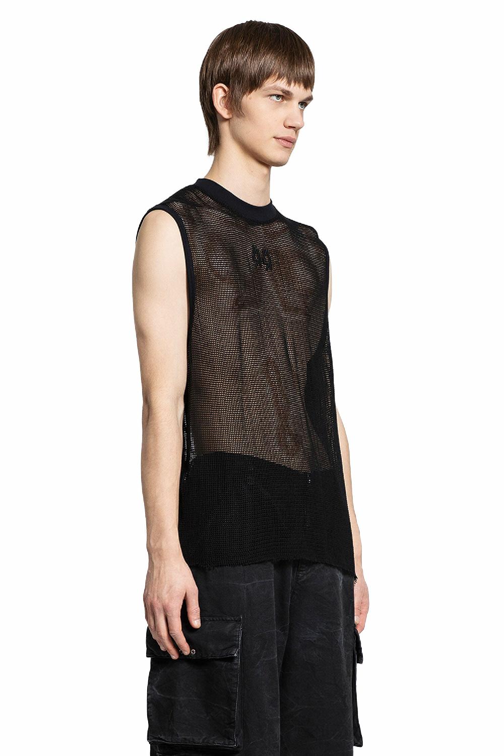 Antonioli 44 LABEL GROUP MAN BLACK T-SHIRTS & TANK TOPS Acquista Ora