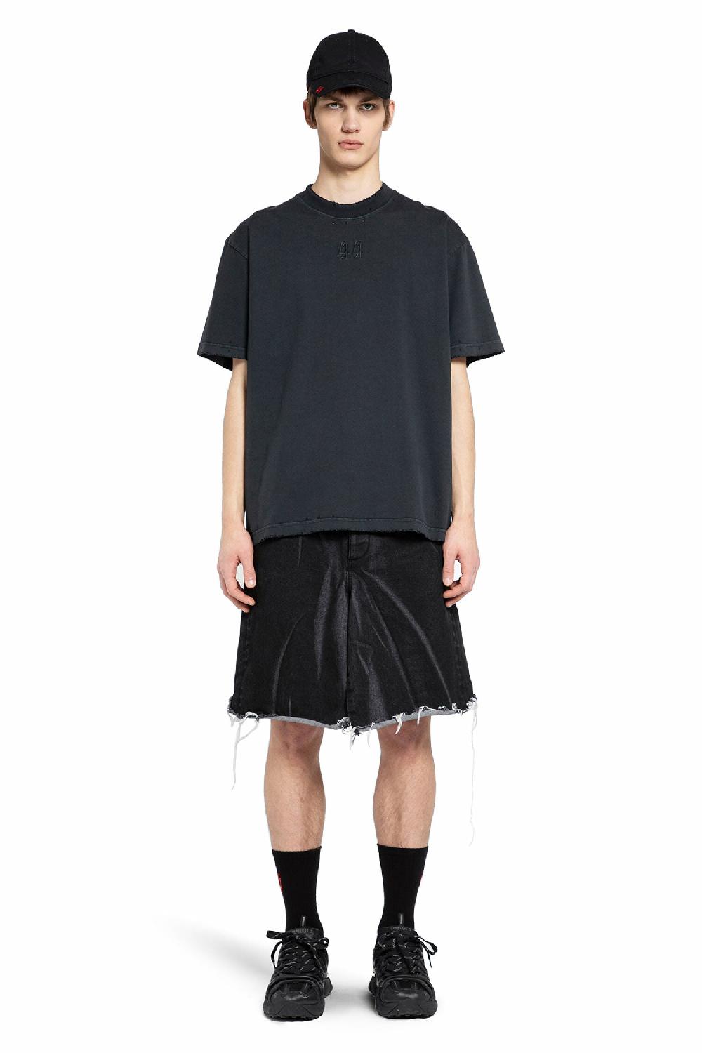 Antonioli 44 LABEL GROUP MAN BLACK T-SHIRTS & TANK TOPS Promozione Limitata