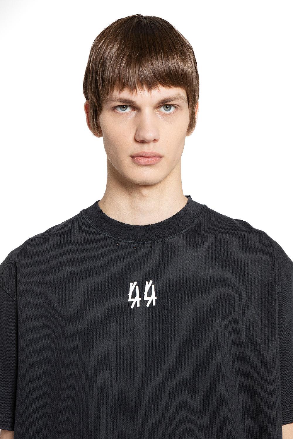 Antonioli 44 LABEL GROUP MAN BLACK T-SHIRTS & TANK TOPS Shopping Online