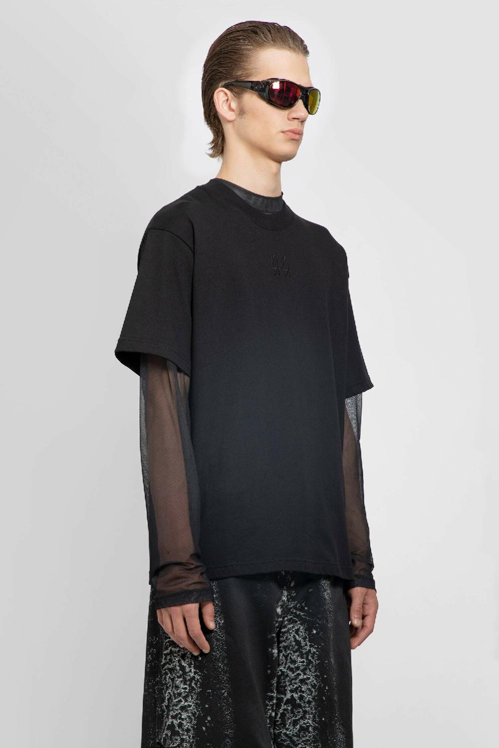 Antonioli 44 LABEL GROUP MAN BLACK T-SHIRTS & TANK TOPS Prezzo Ridotto