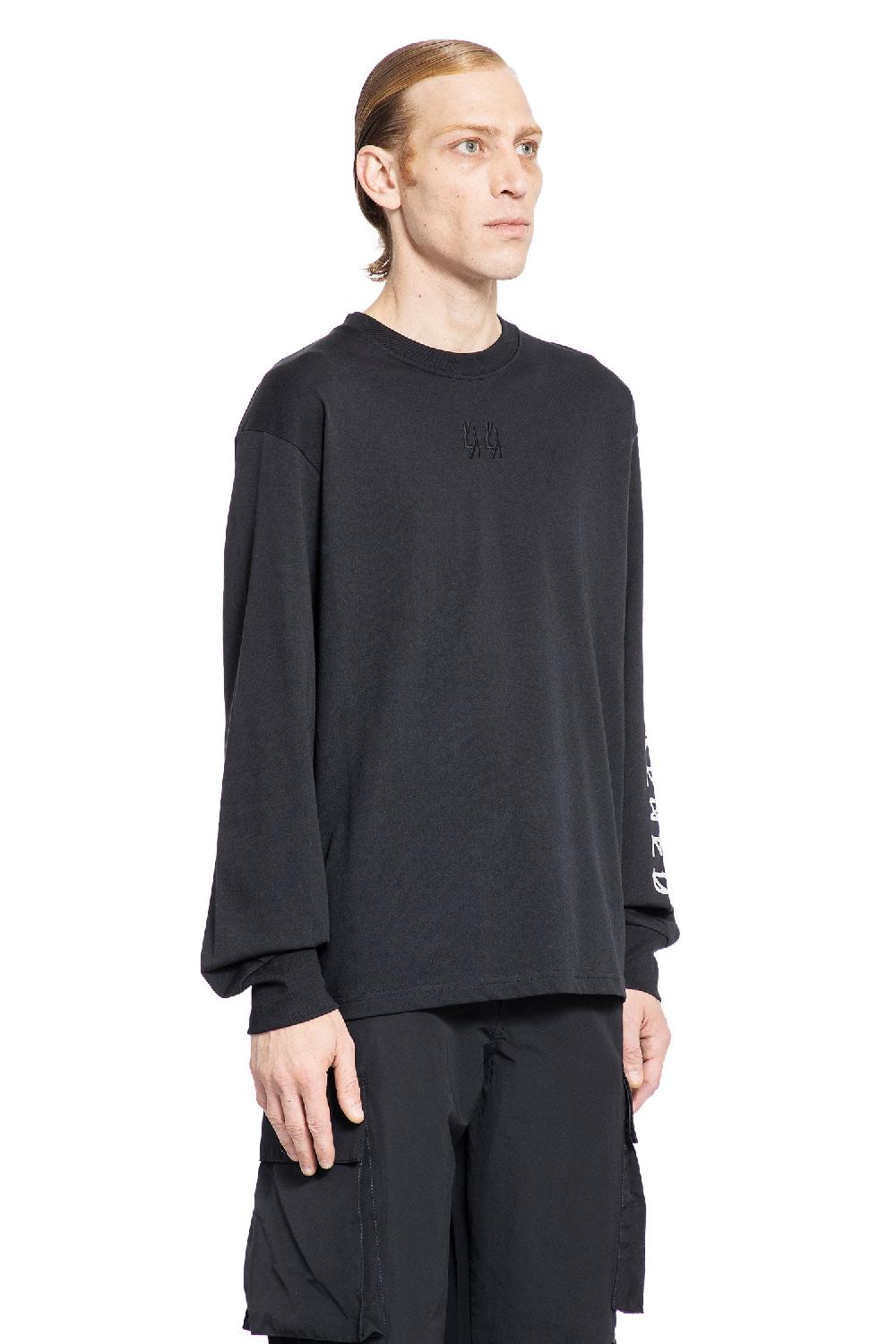 Antonioli 44 LABEL GROUP MAN BLACK T-SHIRTS & TANK TOPS Sottocosto