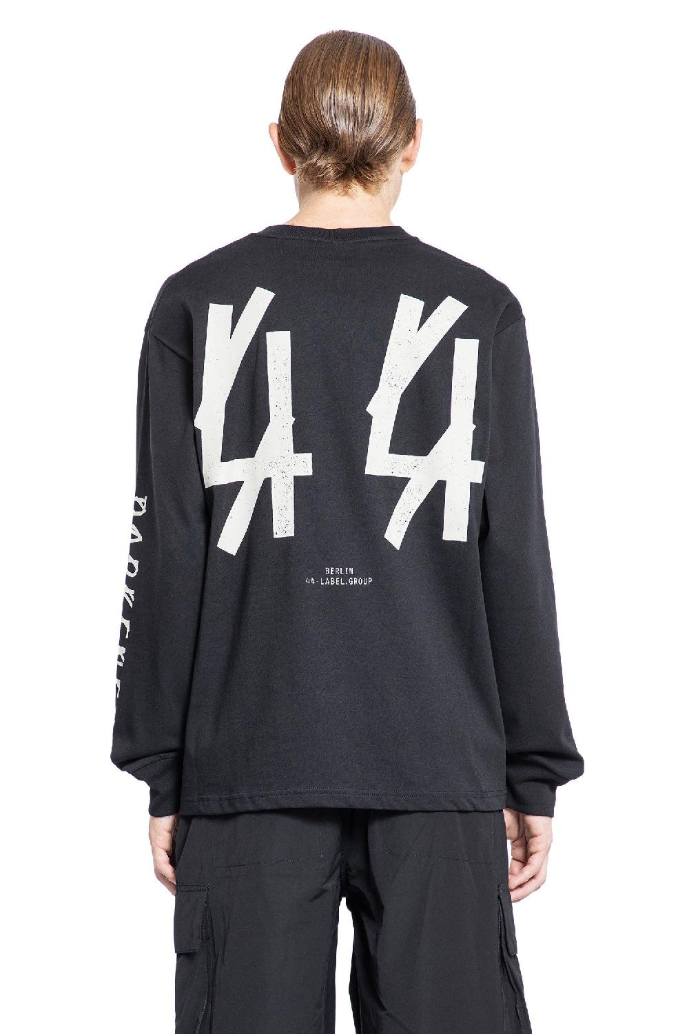 Antonioli 44 LABEL GROUP MAN BLACK T-SHIRTS & TANK TOPS Sottocosto
