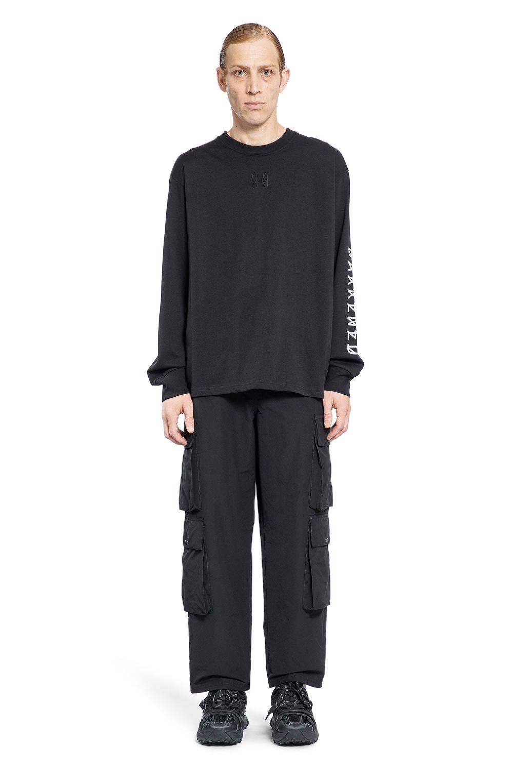 Antonioli 44 LABEL GROUP MAN BLACK T-SHIRTS & TANK TOPS Sottocosto