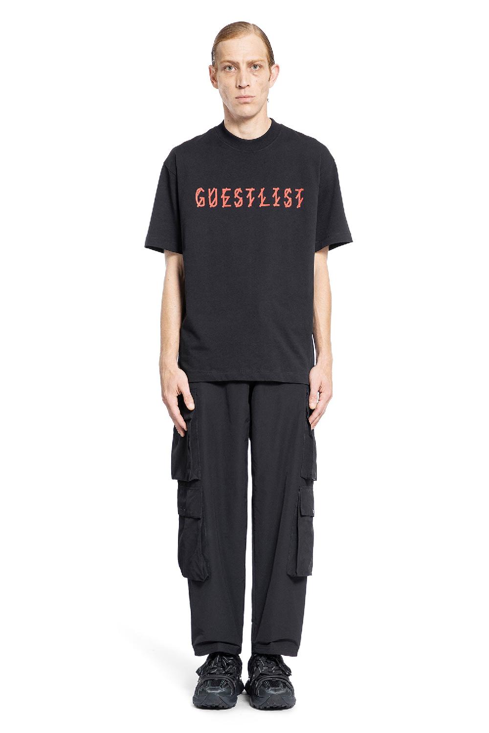 Antonioli 44 LABEL GROUP MAN BLACK T-SHIRTS & TANK TOPS Convenienza