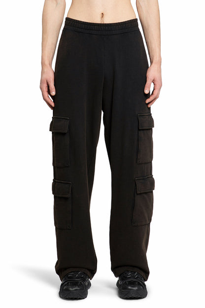Antonioli 44 LABEL GROUP MAN BLACK TROUSERS In Vendita