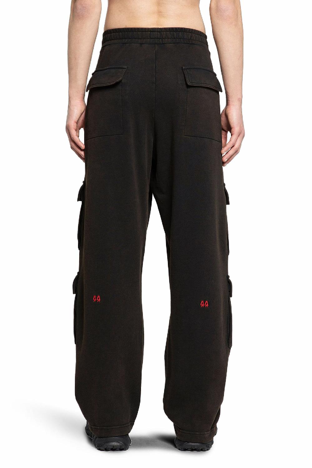 Antonioli 44 LABEL GROUP MAN BLACK TROUSERS In Vendita