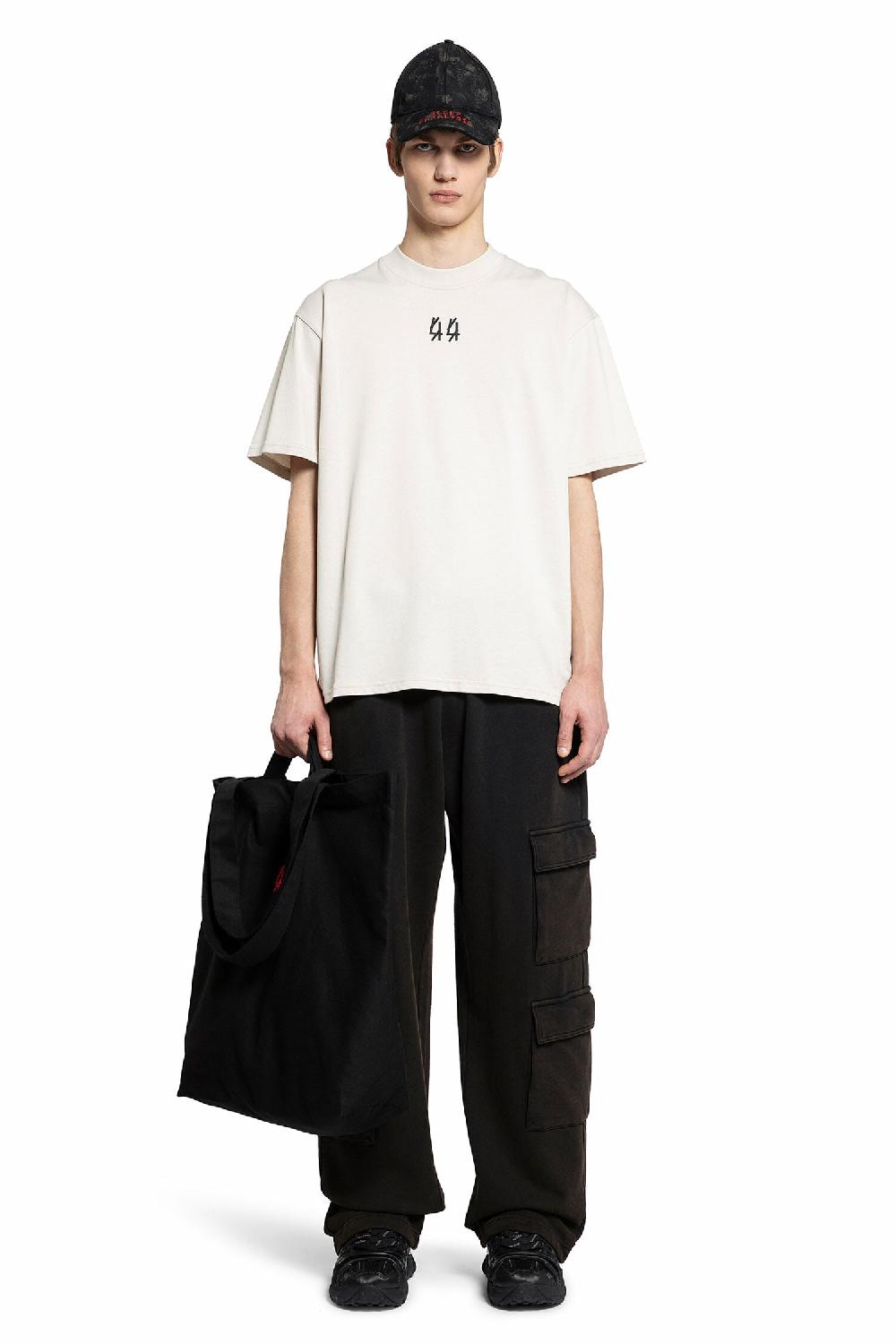 Antonioli 44 LABEL GROUP MAN BLACK TROUSERS In Vendita