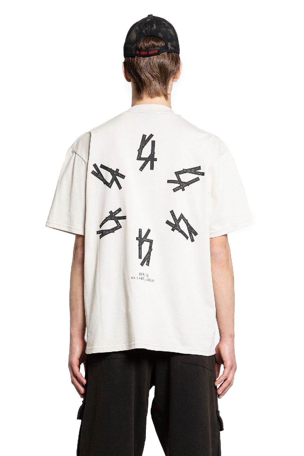 Antonioli 44 LABEL GROUP MAN OFF-WHITE T-SHIRTS & TANK TOPS 2025