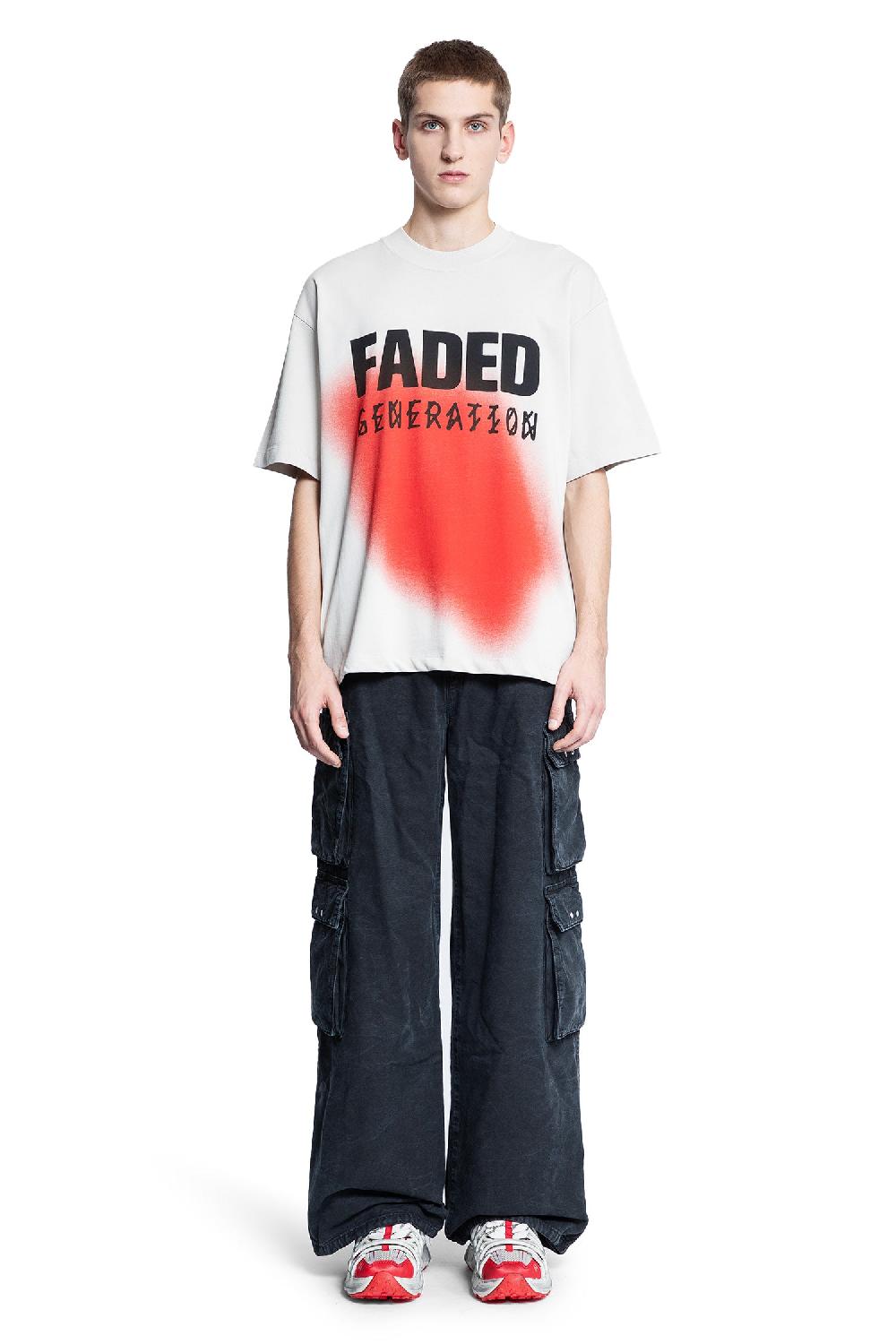 Antonioli 44 LABEL GROUP MAN OFF-WHITE T-SHIRTS & TANK TOPS In Linea