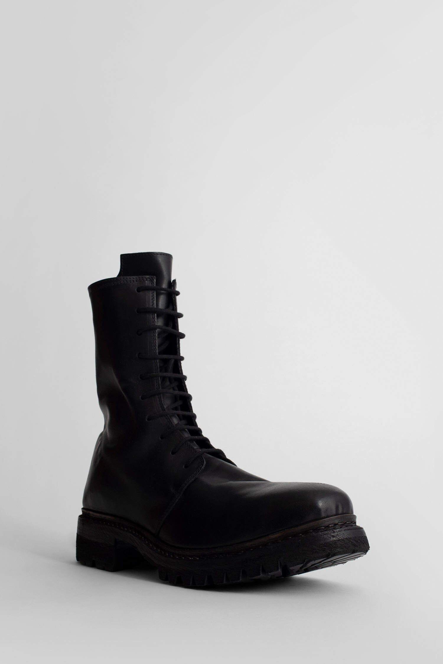 Antonioli A DICIANNOVEVENTITRE MAN BLACK BOOTS Pezzi Unici