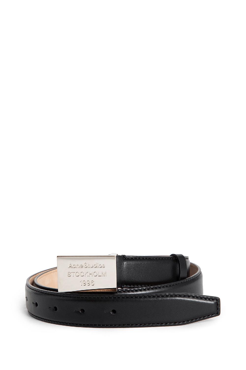 Antonioli ACNE STUDIOS MAN BLACK BELTS Convenienza
