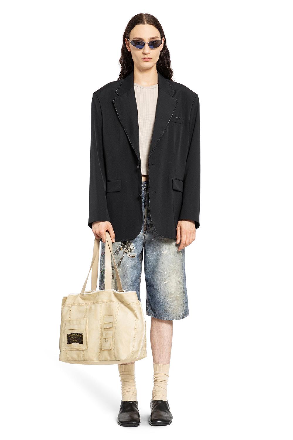 Antonioli ACNE STUDIOS MAN BLACK BLAZERS Novità